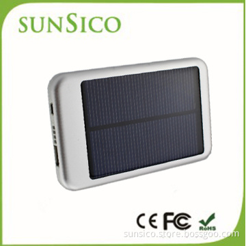 5000mAh Portable Solar Mobile Battery for iPhone 5/5c /5s Mobile Battery Charger